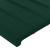 Tăblie de pat cu aripioare verde închis 103x16x78/88 cm catifea GartenMobel Dekor