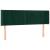 Tăblie de pat cu aripioare verde închis 147x16x78/88 cm catifea GartenMobel Dekor