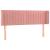 Tăblie de pat cu aripioare roz 147x16x78/88 cm catifea GartenMobel Dekor