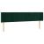 Tăblie de pat cu aripioare verde închis 163x16x78/88 cm catifea GartenMobel Dekor