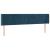 Tăblie pat cu aripioare albastru închis 183x16x78/88 cm catifea GartenMobel Dekor