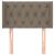 Tăblie de pat cu aripioare gri taupe 83x16x78/88 cm textil GartenMobel Dekor