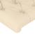Tăblie de pat cu aripioare crem 83x16x78/88 cm textil GartenMobel Dekor