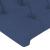 Tăblie de pat cu aripioare albastru 83x16x78/88 cm textil GartenMobel Dekor