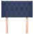 Tăblie de pat cu aripioare albastru 83x16x78/88 cm textil GartenMobel Dekor