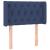 Tăblie de pat cu aripioare albastru 83x16x78/88 cm textil GartenMobel Dekor