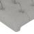 Tăblie de pat cu aripioare gri deschis 93x16x78/88 cm textil GartenMobel Dekor