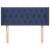 Tăblie de pat cu aripioare albastru 93x16x78/88 cm textil GartenMobel Dekor
