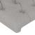 Tăblie de pat cu aripioare gri deschis 103x16x78/88 cm textil GartenMobel Dekor