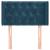 Tăblie pat cu aripioare albastru închis 83x16x78/88 cm catifea GartenMobel Dekor