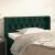 Tăblie pat cu aripioare verde închis 93x16x78/88 cm catifea GartenMobel Dekor