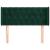 Tăblie pat cu aripioare verde închis 93x16x78/88 cm catifea GartenMobel Dekor