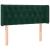 Tăblie de pat cu aripioare verde închis 103x16x78/88 cm catifea GartenMobel Dekor
