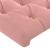Tăblie de pat cu aripioare roz 163x16x78/88 cm catifea GartenMobel Dekor