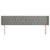 Tăblie de pat cu aripioare gri deschis 203x16x78/88 cm catifea GartenMobel Dekor