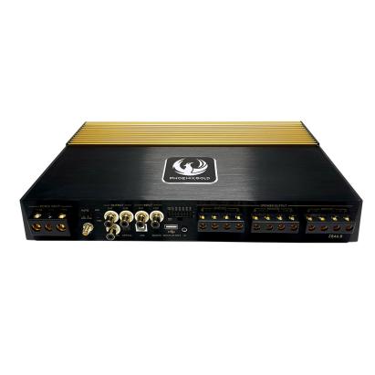 Amplificator auto Phoenix Gold ZQA6.8 cu DSP, 6 canale, 6 x 150W