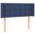 Tăblie de pat cu aripioare albastru 103x16x78/88 cm textil GartenMobel Dekor