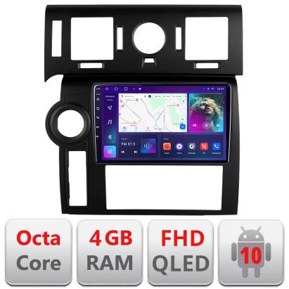 Navigație dedicată Hummer H2 2008-2010 cu Android, GPS, CarPlay și Android Auto