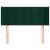 Tăblie pat cu aripioare verde închis 83x16x78/88 cm catifea GartenMobel Dekor