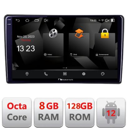 Navigatie dedicata Nakamichi pentru Ford Fiesta 2020+ Android 8GB RAM 128GB