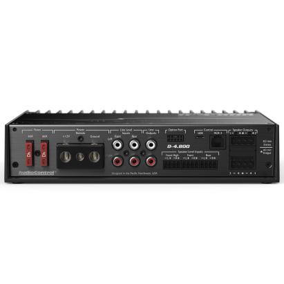 Amplificator auto cu DSP 4 canale AudioControl D-4.800, 4x200W