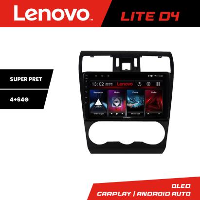 Navigație Android Lenovo Lite D4 pentru Subaru Forester Impreza XV 2013+ 4+64GB