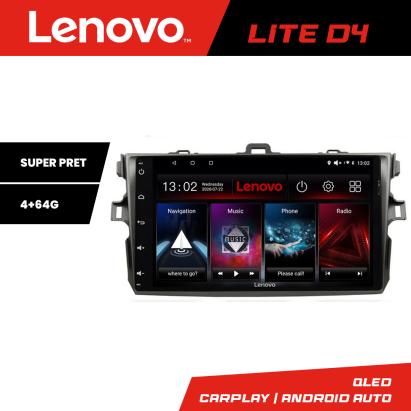 Navigație Toyota Corolla 2007-2013 Lenovo Lite D4 Android 4+64GB