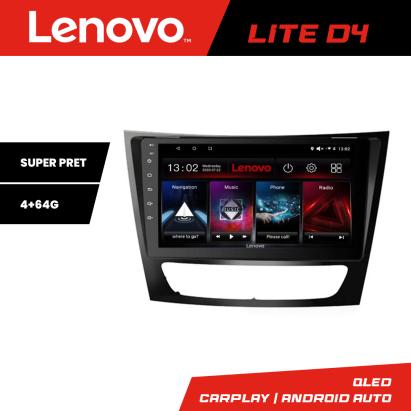 Navigație Android Mercedes W211 W219 Lenovo Lite D4 4+64 GB