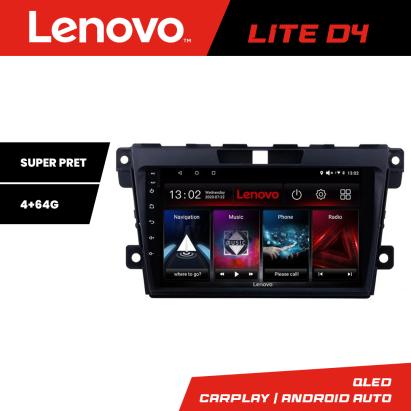 Navigație Android Lenovo Lite D4 pentru Mazda CX-7 2008-2012, 4GB RAM, 64GB