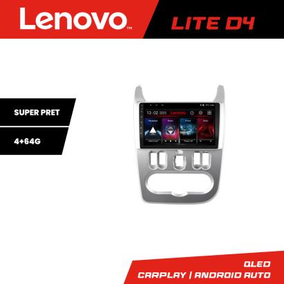 Navigație Android Dacia Duster 2010-2012 Lenovo Lite D4 4+64 GB