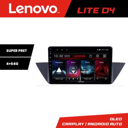Navigație BMW X1 E84 Lenovo Lite D4 Android, Bluetooth, 4+64 GB