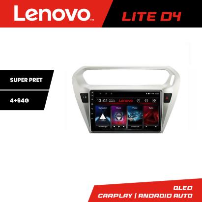 Navigatie Android Peugeot 301 / Citroen C-Elysee Lenovo 4+64 GB