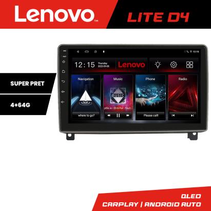 Navigație Android Lenovo 4GB+64GB pentru Peugeot 407 2004-2011