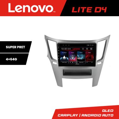 Navigație Android Lenovo 4+64GB pentru Subaru Legacy/Outback 2010-2015