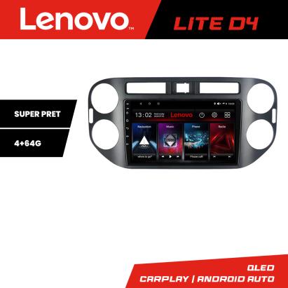 Navigatie Android VW Tiguan si Golf Plus 2007-2011, 4+64GB, Lenovo