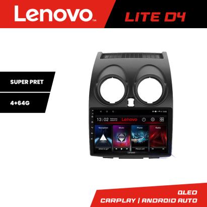 Navigație Nissan Qashqai 2007-2013 Lenovo Lite D4 4+64 GB Android
