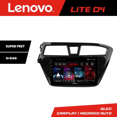 Navigatie Hyundai i20 2015-2018 Lenovo Lite D4 4+64GB Android