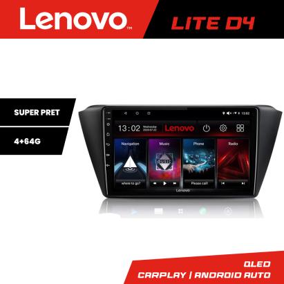 Navigatie Android Lenovo pentru Skoda Fabia 2015+ 4GB RAM 64GB