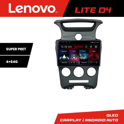 Navigație Android Kia Carens 2006-2012 cu climatizare automată, 4+64GB Lenovo