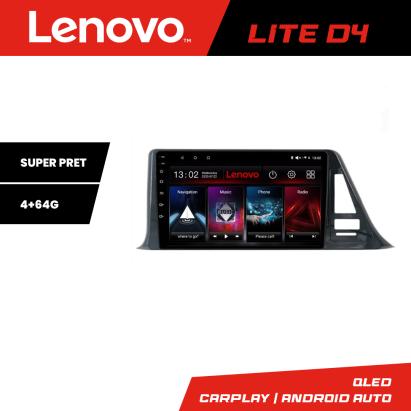 Navigație Toyota C-HR Lenovo Lite D4 4+64GB Android, Waze, USB