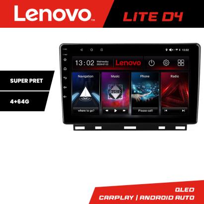 Navigatie Android Lenovo Lite D4 pentru Renault Clio 5, 4+64 GB