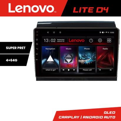 Navigație Android Lenovo 4+64GB pentru Fiat Ducato Jumper Expert 2006-2018