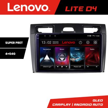 Navigatie Android Ford Fiesta MK5 2002-2008, GPS, CarPlay, 4GB RAM, 64GB