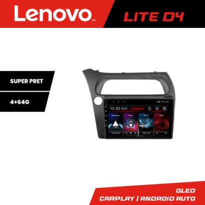 Navigație Android Lenovo 4GB+64GB pentru Honda Civic Hatchback 2006-2012