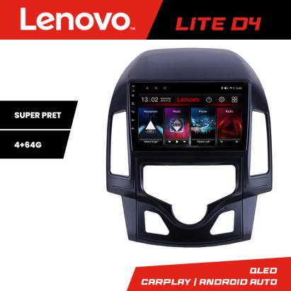 Navigație Android Hyundai i30 2009-2012 pentru climă automată, 4+64GB