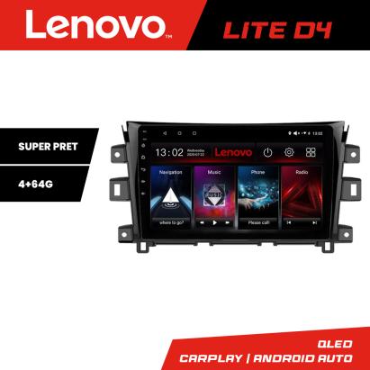 Navigație Nissan Navara 2017+ Lenovo Lite D4, Android, 4GB RAM, 64GB
