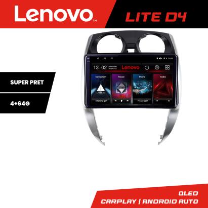 Navigație Android Nissan Note 2012-2019, GPS, 4GB RAM, 64GB, Lenovo