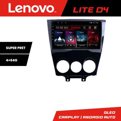 Navigatie Android Mazda RX-8 2003-2008, GPS, 4GB RAM, 64GB, Lenovo