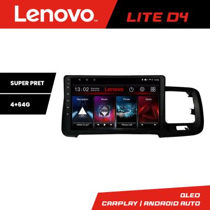 Navigație Android Volvo S60 2008-2014 Lenovo Lite D4, 4+64 GB