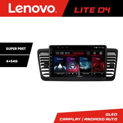 Navigație Android Lenovo Lite D4 pentru Subaru Outback Legacy 2004-2009, 4+64 GB